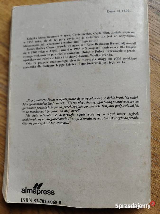 Tajemnice weź do grobu James Hadley Chase miękka Kraków