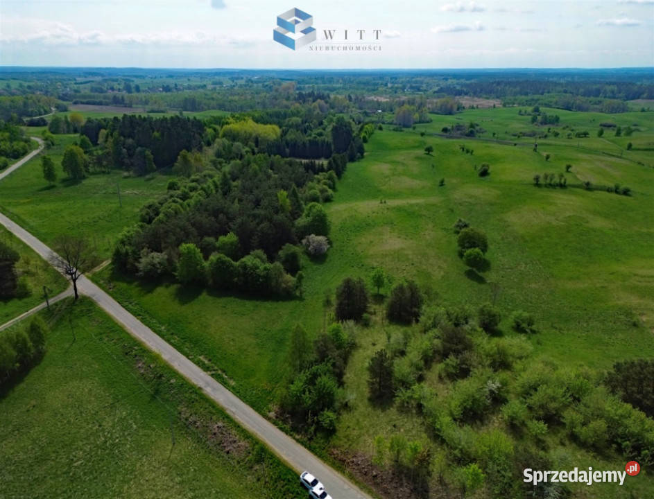 sprzedaży gruntu 1808m2 Szałstry 1807m2 warmińsko-mazurskie