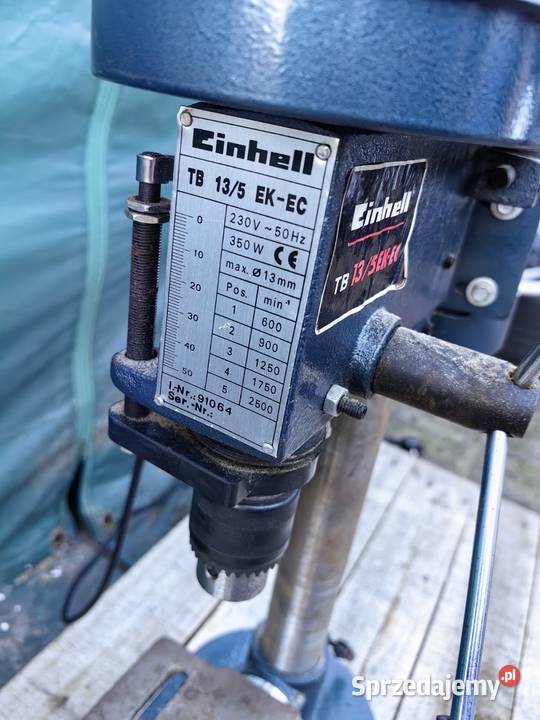 Wiertarka stołowa kolumnowa Einhell TB135 350 W Zielona Góra