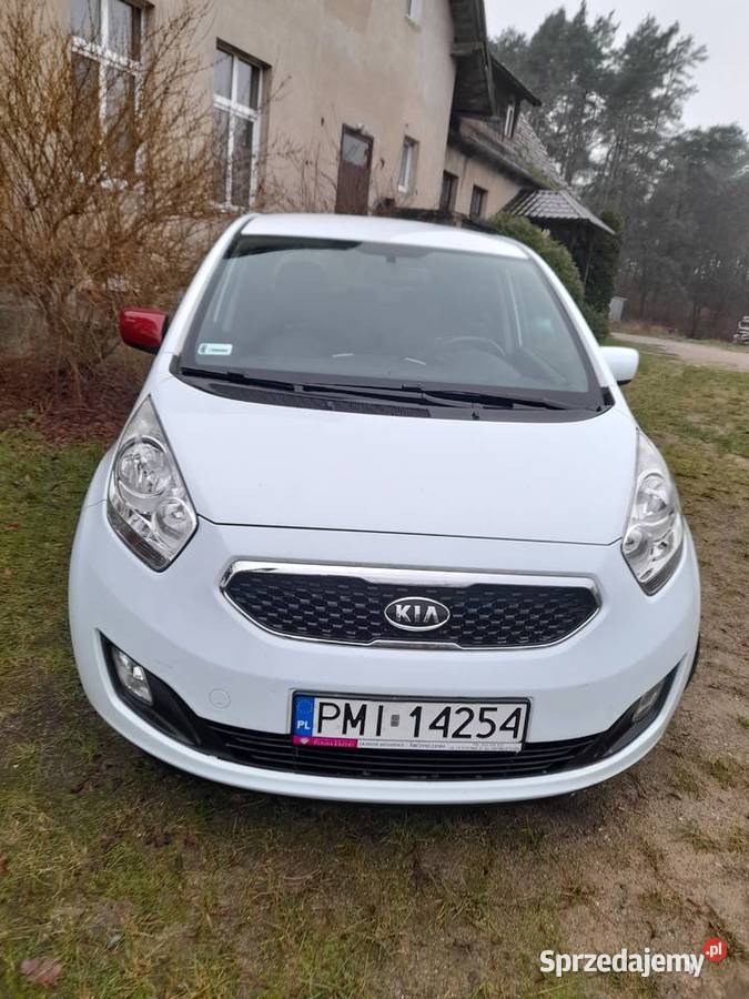 Biała Kia Venga z 2012 benzyna wielkopolskie Międzychód