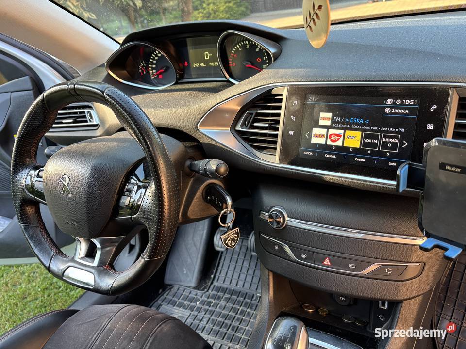Peugeot 308 T9 II 16 BHDI alcantara nawigacja