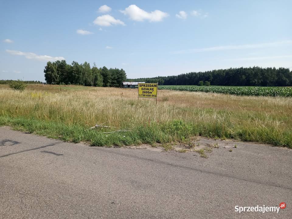 Działka budowlana 2695m2 w Lubowidzu woj budowlana Lubowidz sprzedam