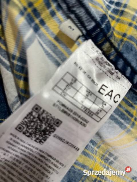 guess koszula meska kratka jeansowa bawełna 38 Choszczno