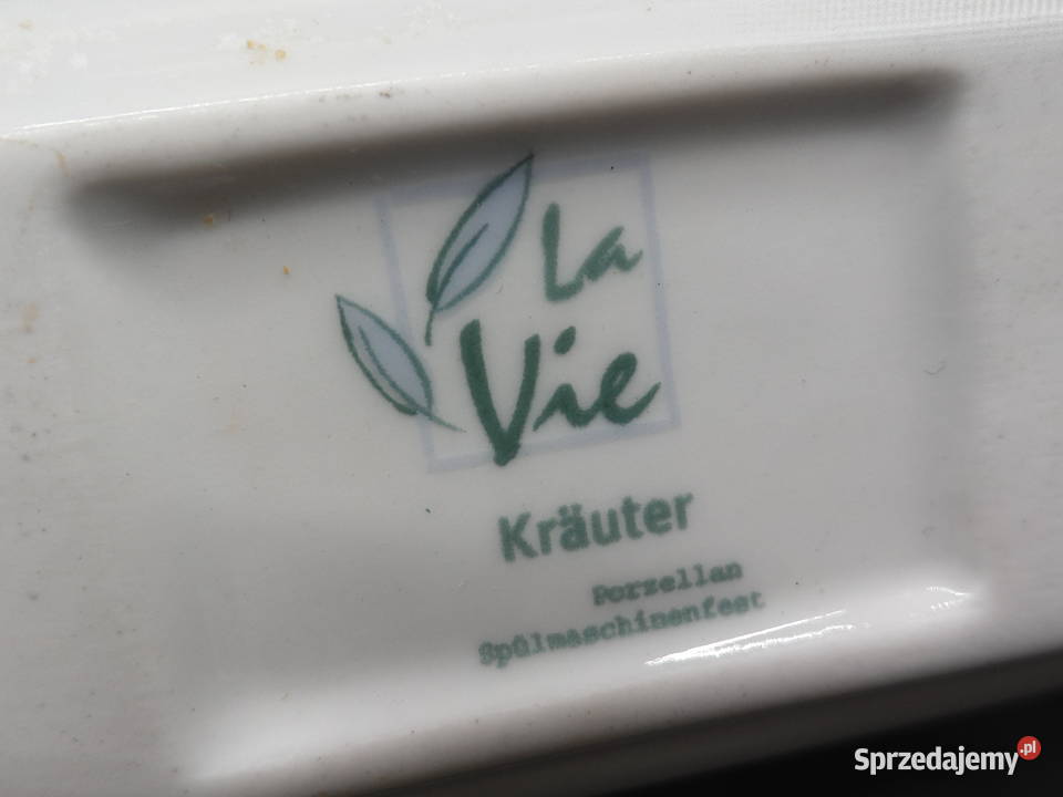 Podłużna porcelanowa patera model La Vie Raszków sprzedam