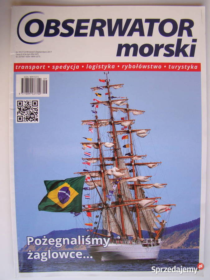 Obserwator morski 2017 5 108 12 115 7 egz Limanowa sprzedam