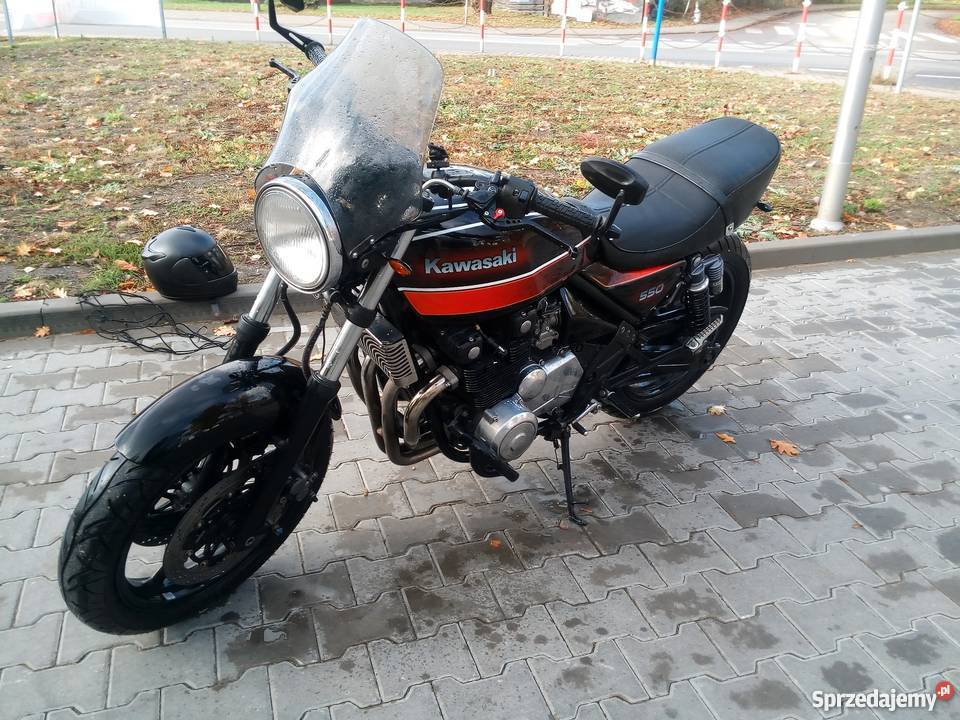 Kwasaki Zephyr 550 custom cafe racer mazowieckie Warszawa sprzedam