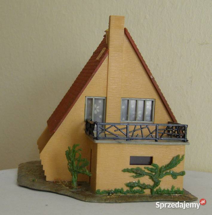 Domek na makietę 23 kolejka skala H0TT Łódź
