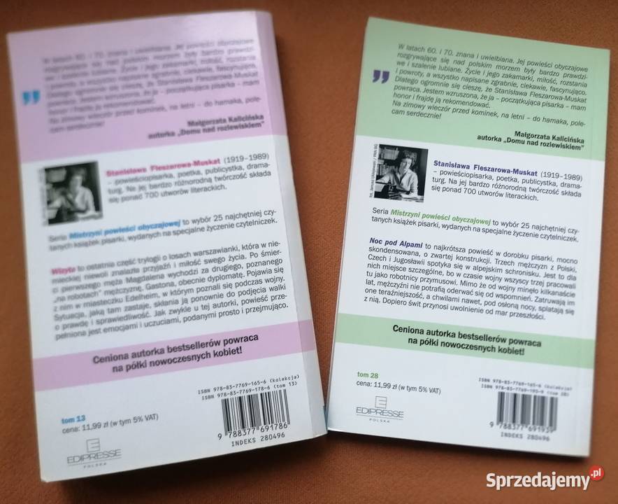 Pasje i uspokojeniaczęść 1i2 Stanisława Pozostałe sprzedam