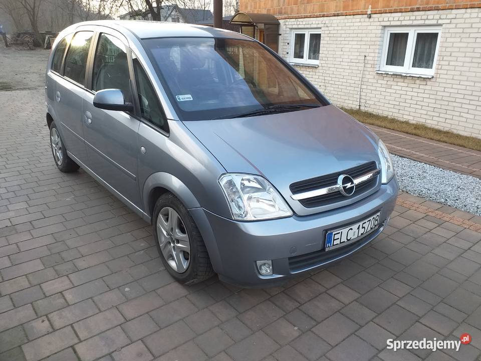 Opel Meriva 17 Diesel 2004 r Łowicz