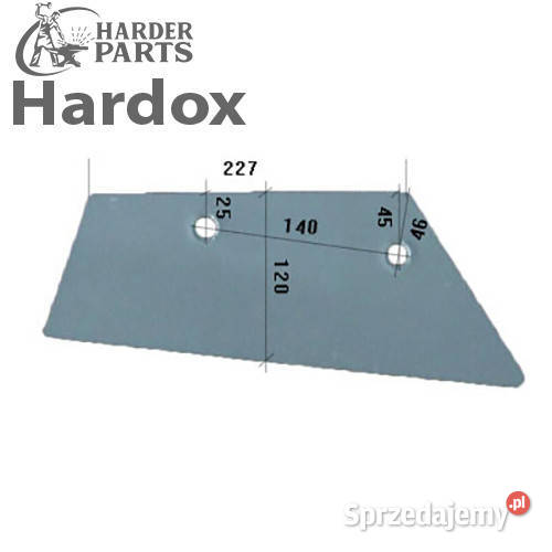 Lemiesz 300hektarów HARDOX 702122P części do podlaskie Suwałki