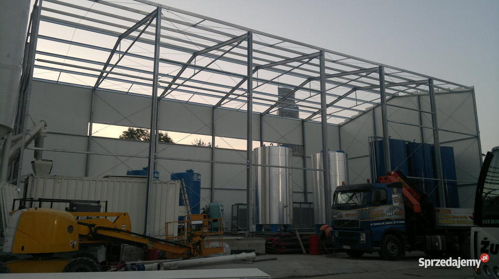 Hale namiotowe 20 x 50 x 4 m Nowe Iganie sprzedam