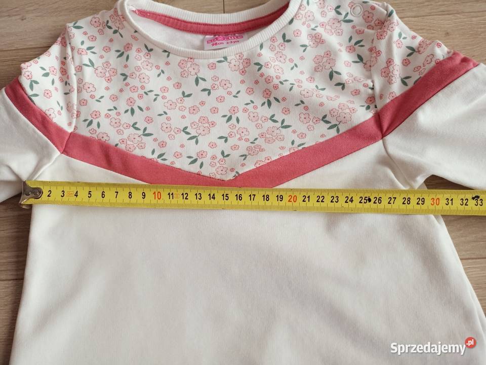 Komplet bluza i legginsy getry dziewczęce 98