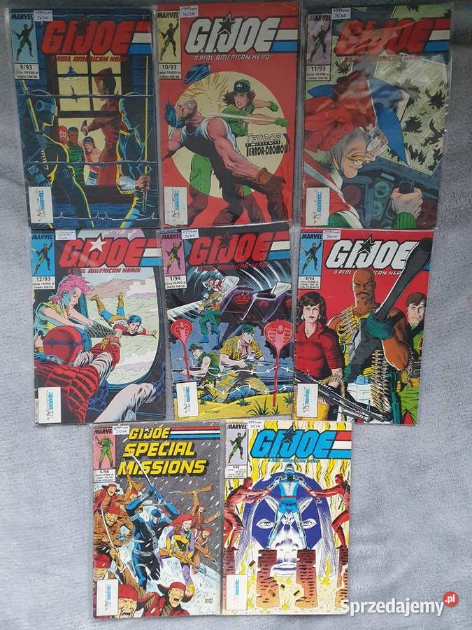 GI Joe zestaw 17 komiksów różne numery TMSEMIC Gdynia sprzedam