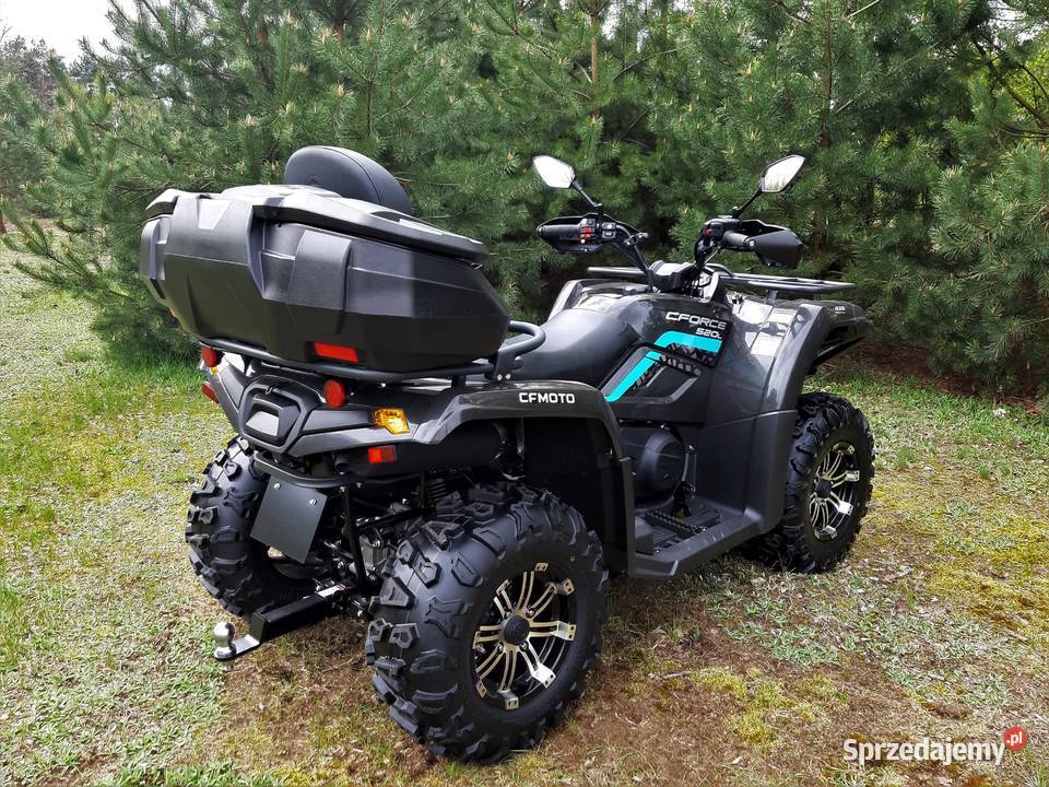 Kufer CF MOTO 520 CFMOTO 520 450 tył kufer quad Gostynin sprzedam