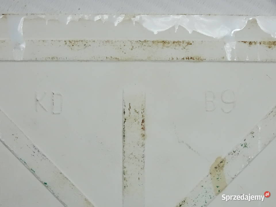 Stara Kafelka Ceramiczna Gien France Obrazek Biłgoraj
