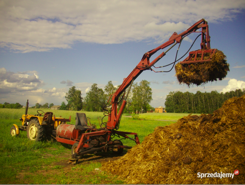 ładowacz chwytakowy wys wyładunku 4m udźwig 13t nieuszkodzony