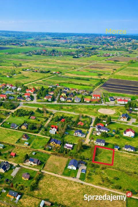 Działka budowlana niedaleko morza Karwieńskie Karwieńskie Błoto Pierwsze