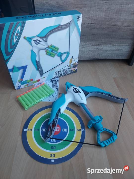 Łuk dzieci z tarczą i piankowymi strzałkami Legionowo