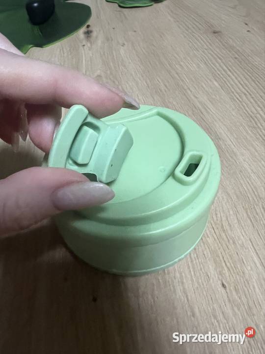 Skladany silikonowy kubek Łódź