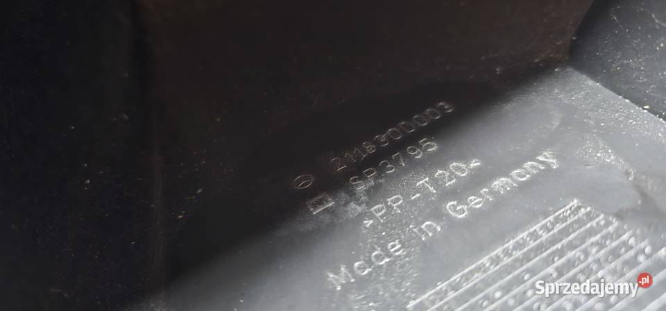 Obudowa filtra kabinowego mercedes w211 Obudowy filtrów wielkopolskie Zbąszyń