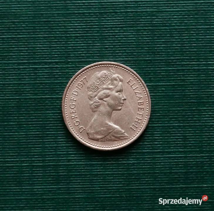 WIELKA BRYTANIA 1 nowy pens 1977r Gliwice