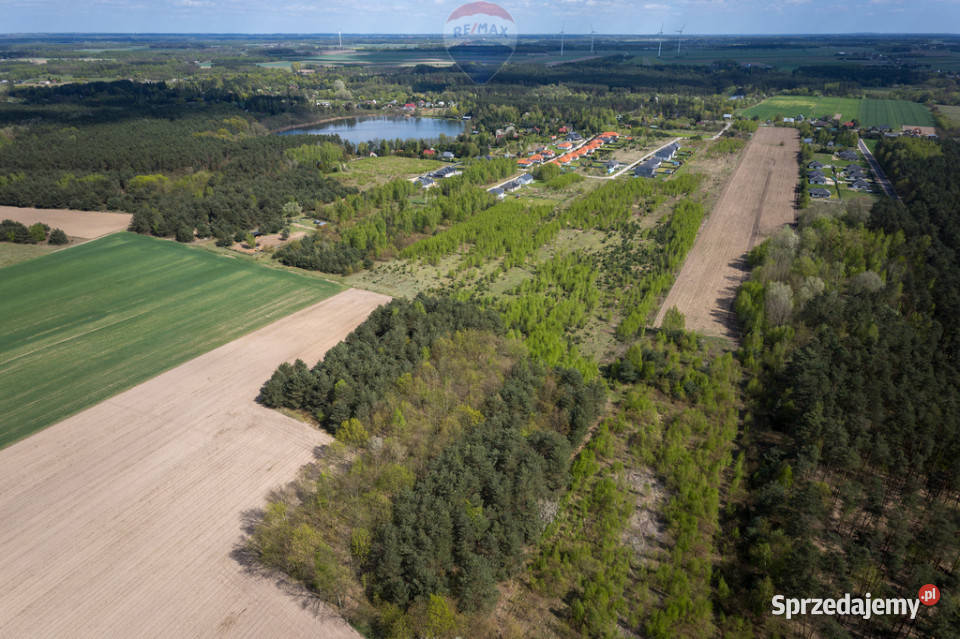 Działki budowlane z mediami koło Pomiechówka