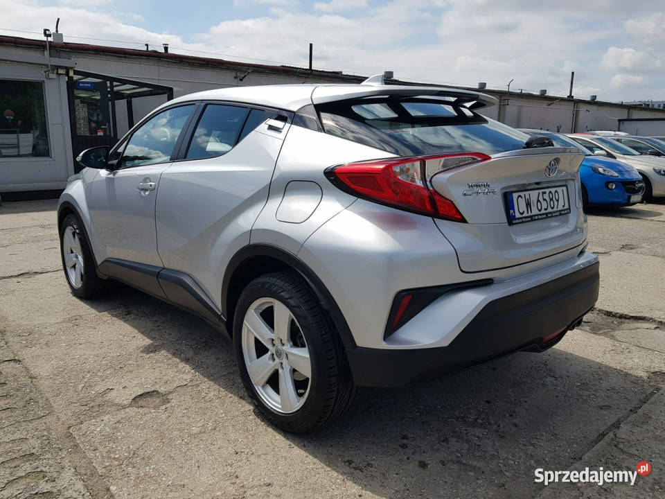 Toyota CHR 12 Turbo Automat LED Klimatronik Navi srebrny Włocławek sprzedam