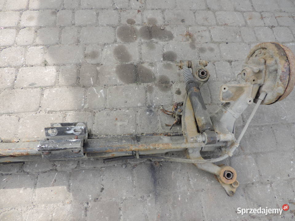PEUGEOT 206 HB BELKA OŚ ZAWIESZENIA TYŁ BĘBNY Nowy Sącz