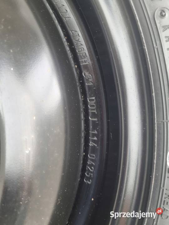 KOŁO ZAPASOWE DOJAZDOWE 12570 R16 Yaris III KOŁO lubelskie Rudka