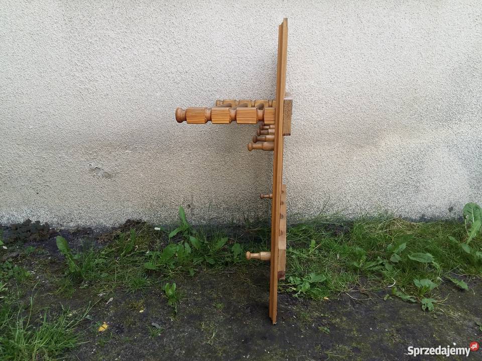 Drewniany wieszak garderoba 289 Pozostałe