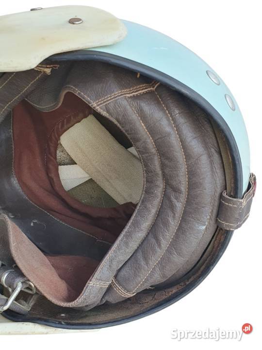 Stary kask orzeszek motocyklowy Czechosłowacja Cieszyn sprzedam