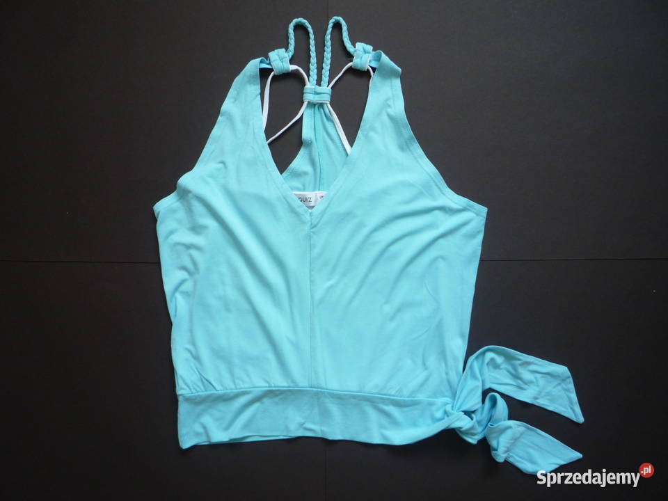 Quiz 36S Bluzka Oversize 2 warstwy Ozdobne