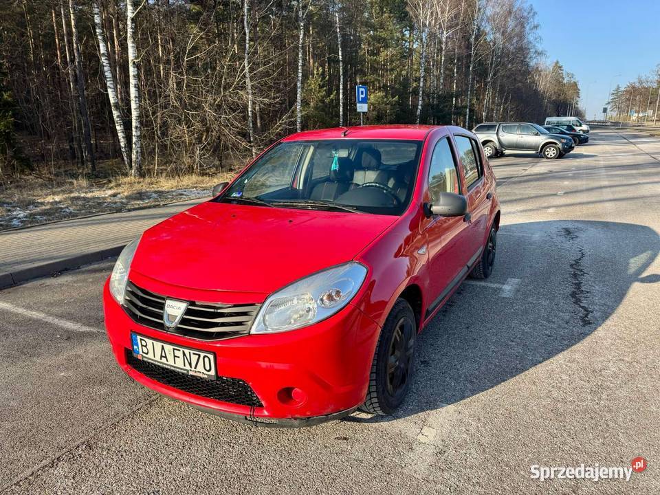 Dacia Sandero 14 BenzynaLPG podlaskie Wasilków