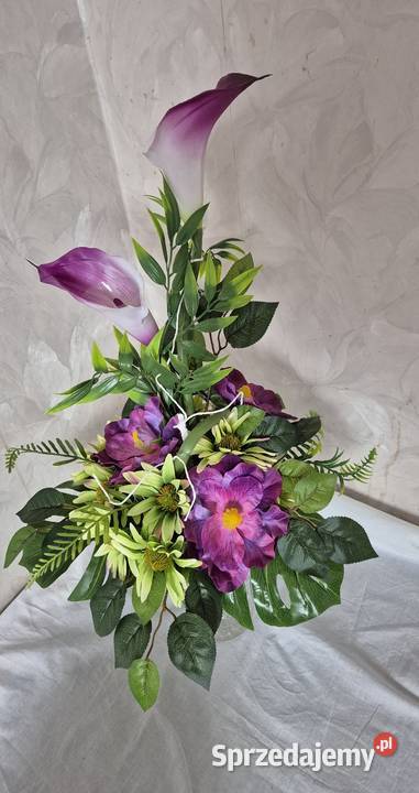 Dekoracja nagrobna Kompozycja na cmentarz Pleszew