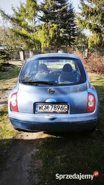 Nissan Micra 12 2006r Rok produkcji 2006 Milanówek