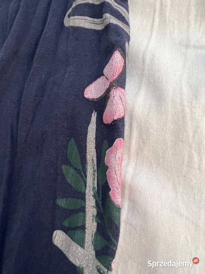 Granatowe legginsy getry HIT sprzedam