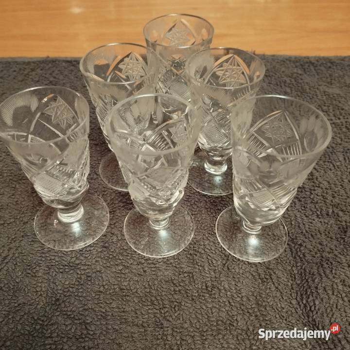 Kieliszki literatki Warszawa sprzedam