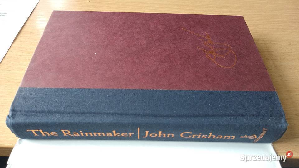 The Rainmaker 1st Edition 1995 by Grisham John Gdańsk