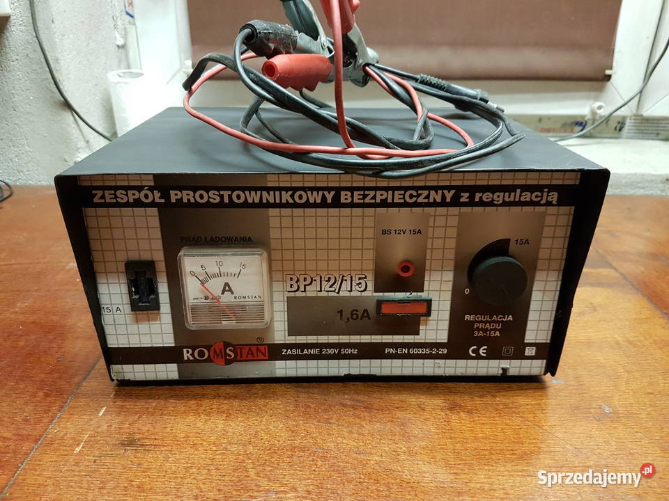 prostownik ROMSTAN BP 1215 12V 15 A małopolskie Pcim