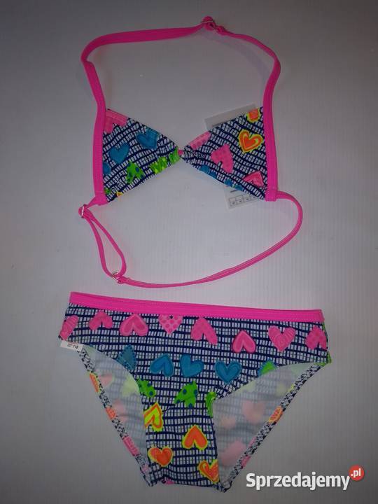 Kostium kąpielowy na 110 dziewczęcy Odzież sportowa sprzedam