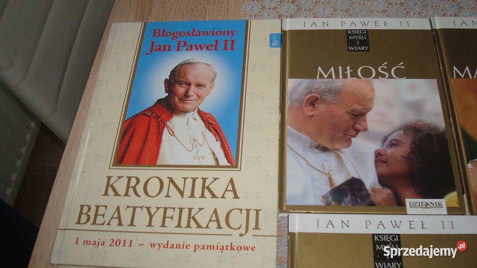 Jan Paweł II Papież wiara, duchowość kujawsko-pomorskie Osięciny sprzedam