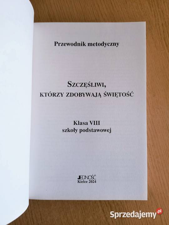 Szczęśliwi którzy zdobywają świętość klasa 8 SP Katowice