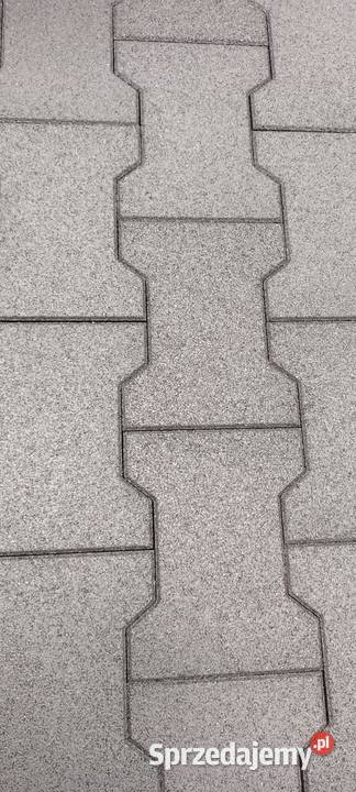 Kostka Behaton Gumowa Czarna Prosto Producenta małopolskie Wolbrom