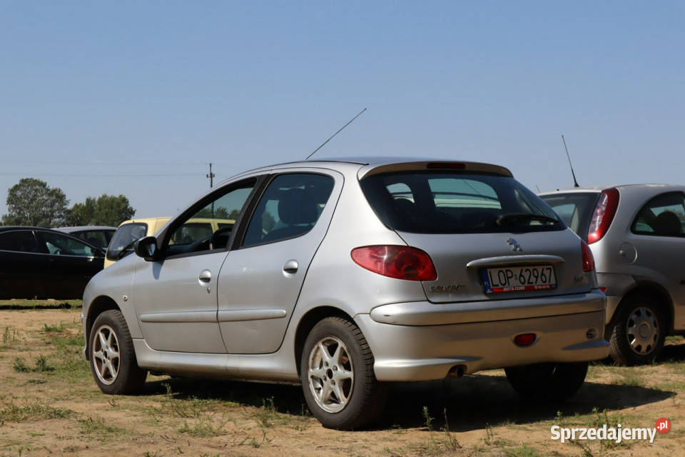 Peugeot 206 2007r 14 Benzyna 5 Drzwi mazowieckie