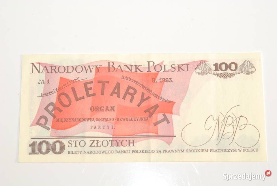 Stary banknot 100 złotych Waryński 1988 antyk Cieszyn sprzedam