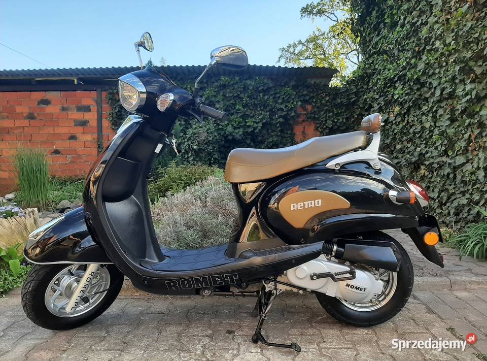nowy skuter Romet Retro 6 50ccm 4t 2011r Tuczno