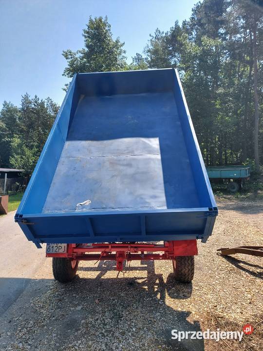 Przyczepa d47 autosan 45 t z kiprem zetor ursus nieuszkodzony małopolskie Wola Rzędzińska