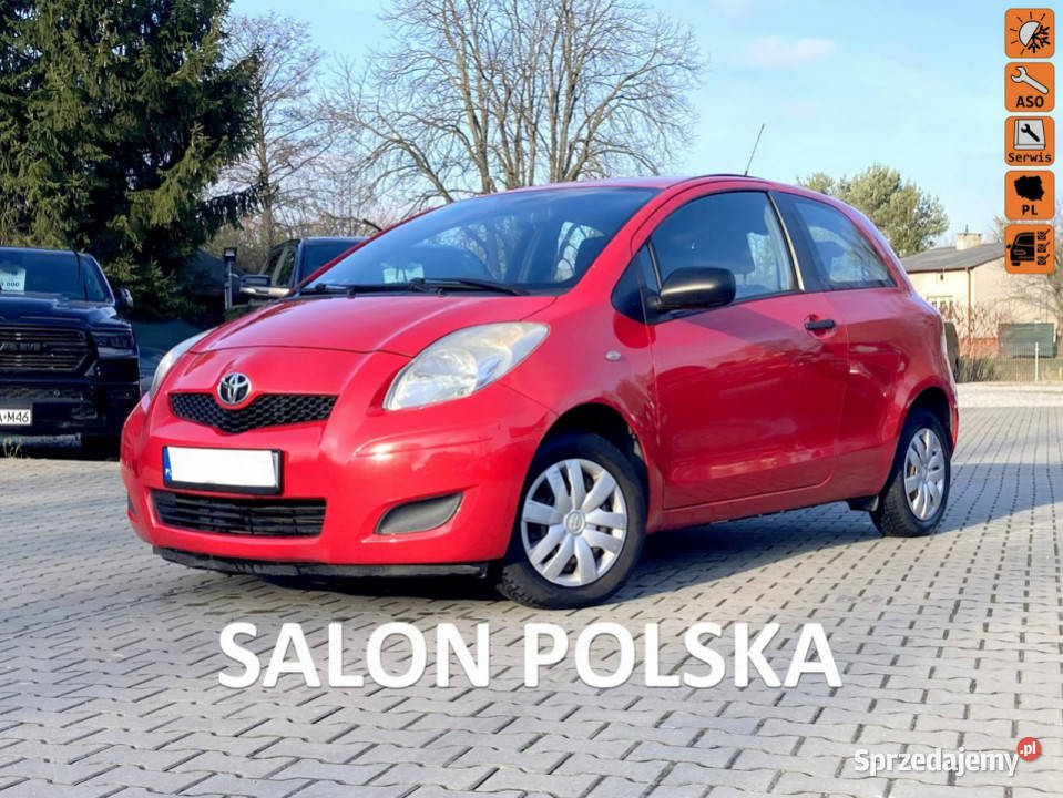 Toyota Yaris Salon Polska Klimatyzacja El szyby Konstancin-Jeziorna