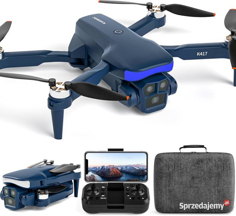 K417 DRON Z KAMERĄ 4K FPV SKŁADANY WIFI Zawiercie