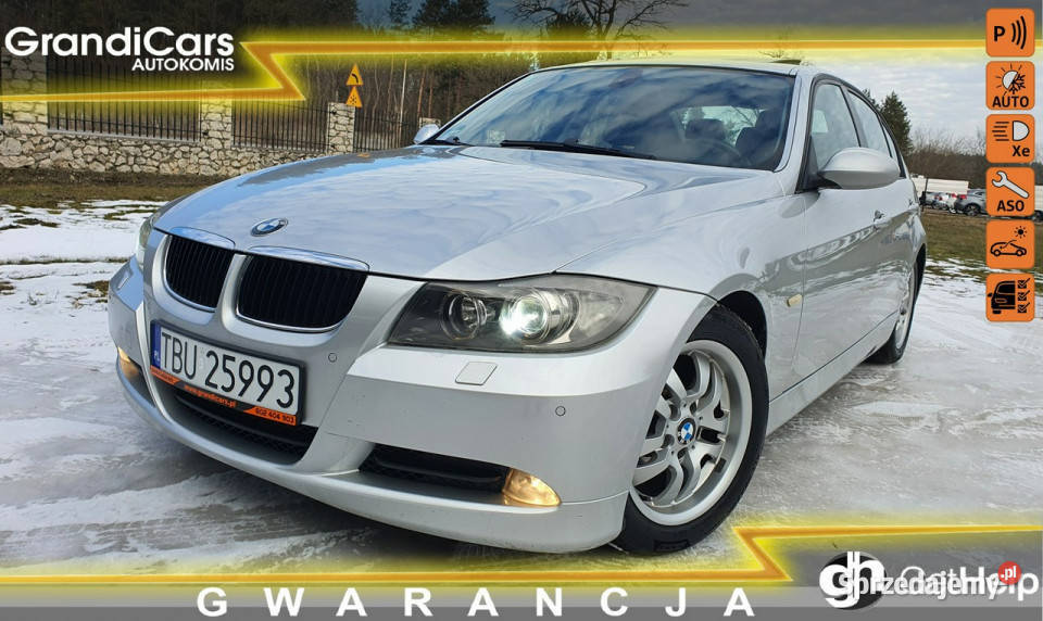 BMW 320 20i 150 Climatronic 2x PDC Szyber Xenon srebrny Chmielnik